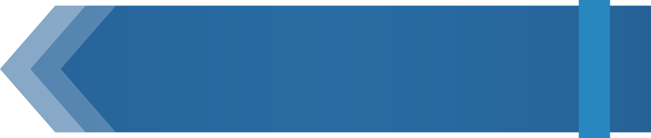 blue banner arrow